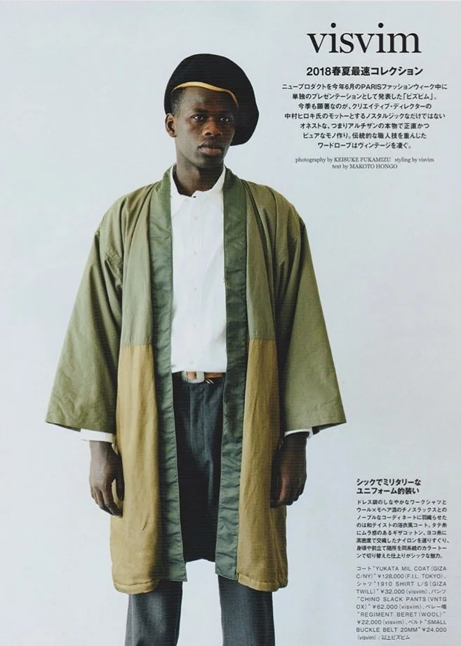 SENSE mag highlights visvims Spring/Summer 18 collection — eye_C
